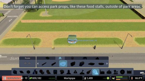 Building a MODERN American High School Campus on Console | Cities Skylines | No Mods