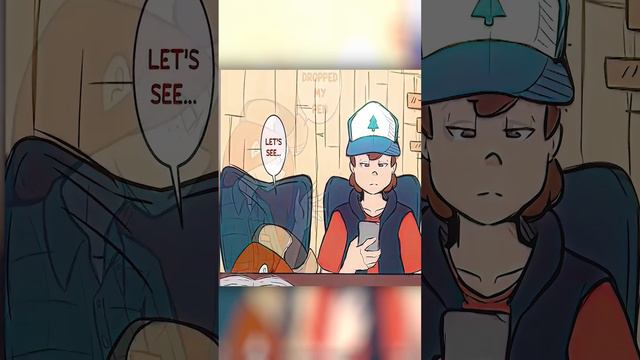 Wendy & Dipper 😏 | Gravity Falls - Comic Dub смотреть онлайн