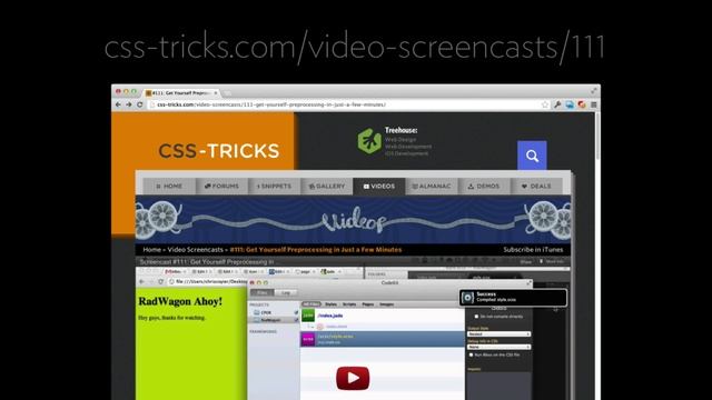 CSS-Tricks Screencast #124: A Modern Web Designer's Workflow смотреть онлайн