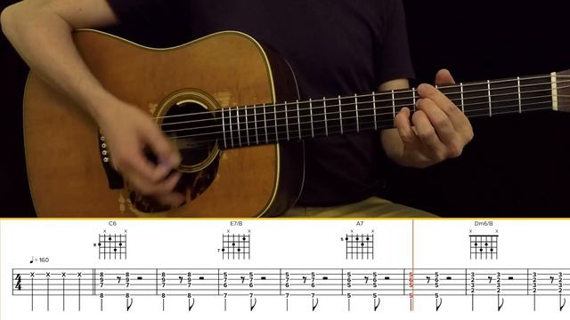 ALL OF ME (chords and rhythm) 🎸 lesson + free TABs, CHORD CHART, and BACKING TRACK 🎵 [step #1] смотреть онлайн
