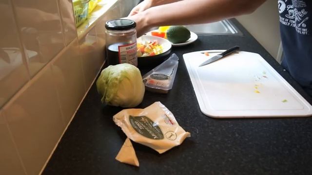 Salmon Salad/Салат с Красной Рыбой