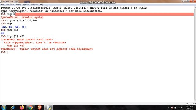 Lecture # 7 Python Tuples & Sets | Python for Beginners смотреть онлайн