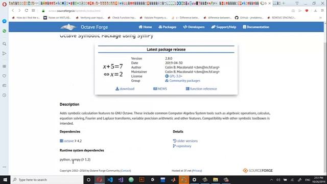 GNU Octave | Symbolic Toolbox Installation | With Examples смотреть онлайн