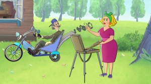 Новое Простоквашино – 33 серия — Мотопочтальон — Союзмультфильм HD