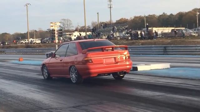 13.24@109 Mph Ford Escort LX Turbo