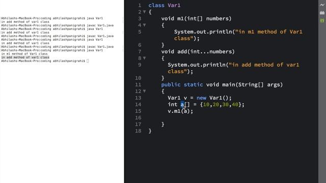 Need of Variable length arguments in java || Understand with examples || varargs смотреть онлайн