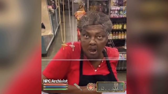 Promiscuous NPC Grandma Discussing Her Evening Plans | Oblivion NPC