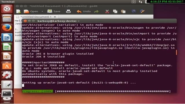 How to install Oracle JDK 8 in Ubuntu смотреть онлайн