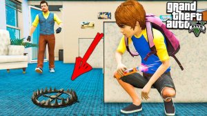 КАК РЕБЕНОК ПОЙМАЛ СОСЕДА В ЛОВУШКУ! ПРИВЕТ СОСЕД В ГТА 5 МОДЫ! ОБЗОР МОДА ВИДЕО ИГРЫ GTA 5! MODS