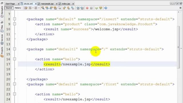 Struts 2 Class Lecture(namespace concept)- Class 04 смотреть онлайн