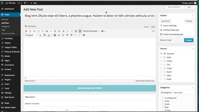 Real Soccer - Creating Blog смотреть онлайн