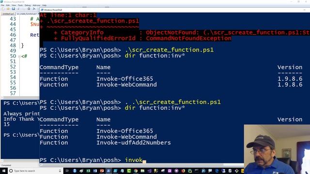 PowerShell: Writing Functions смотреть онлайн
