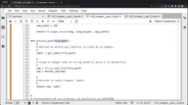 Aprendizaje profundo con TensorFlow Ep 03.02 | Creación de pipelines de entrada con tf.data en Kera смотреть онлайн