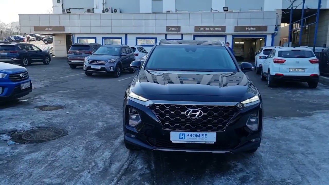 Автоподбор Hyundai Santafe 2.2 дизель 2020г 28000км 3150000руб. смотреть онлайн