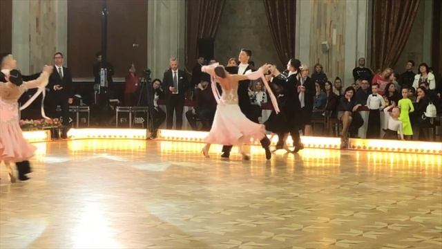 Anton Porcesco-Gozun - Irina Sereda, MDA | Waltz | WDSF Open Youth Standard | Codreanca 2019 смотреть онлайн