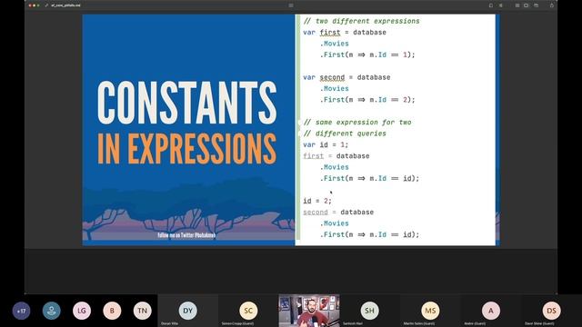 June 17th 2021: Khalid Abuhakmeh - Entity Framework Core Pitfalls смотреть онлайн