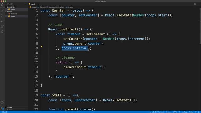 Synchronization of data between parent and child react components смотреть онлайн