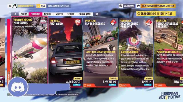 COMO PEGAR O ASTON MARTIN VALKYRIE AMR PRO E FAZER A PLAYLIST DE VERÃO SÉRIE 31 DO FORZA HORIZON 5 смотреть онлайн