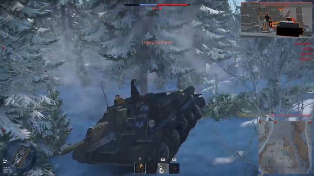 War Thunder SU-122 montage смотреть онлайн