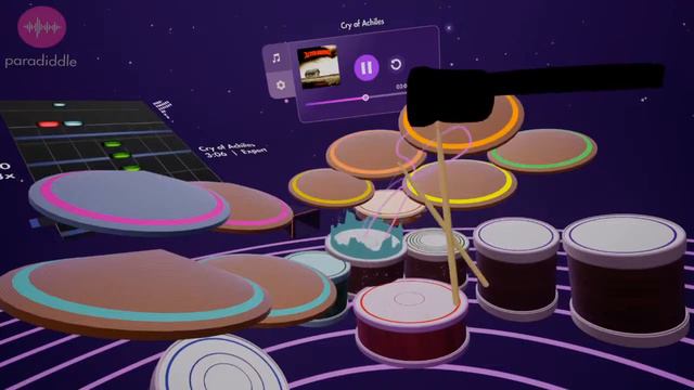 【Paradiddle】VRドラムシミュレーターでドラマーになろう！【PC版.par113】