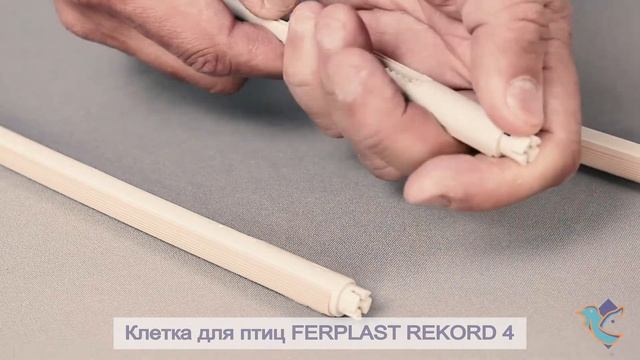 Клетка для птиц Record 4 белая от Ferplast смотреть онлайн