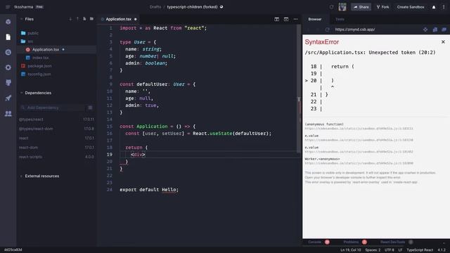 React Typescript with Functional Components #10 смотреть онлайн