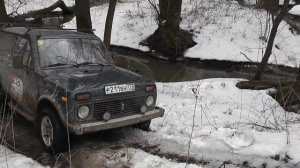 Ручная лебедка ЛР-1.6 для автомобиля.  Боевой тест или как мы застряли