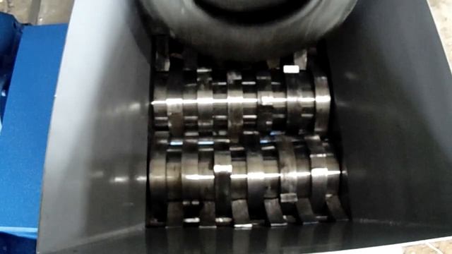 Шредер для переработки покрышек смотреть онлайн