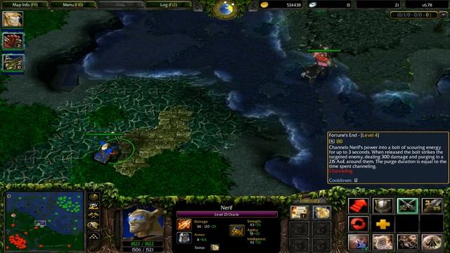 DotA 6.78 - Closer Look On: Nerif, Oracle смотреть онлайн
