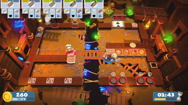 OVERCOOKED 2 | #13 LVL 2-5 MINECART DELIGHT. Story Co-Op Gameplay 3 Star Walkthrough [NO COMMENTARY