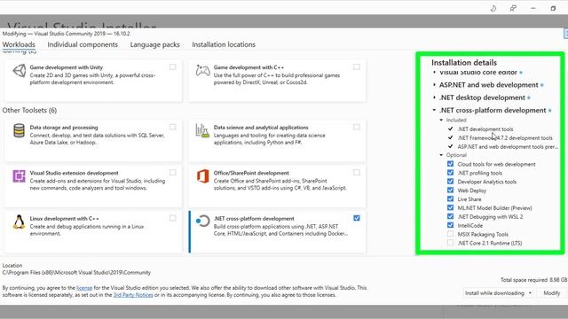# 0 How to Install Visual Studio 2019 Community Edition | Dotnet Core Tutorial смотреть онлайн