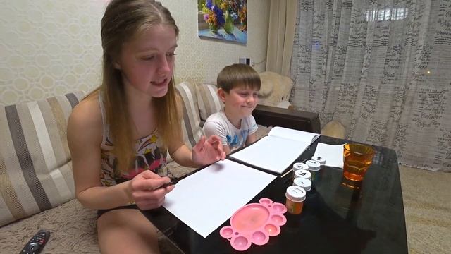 Рисуем сакуру в садик смотреть онлайн