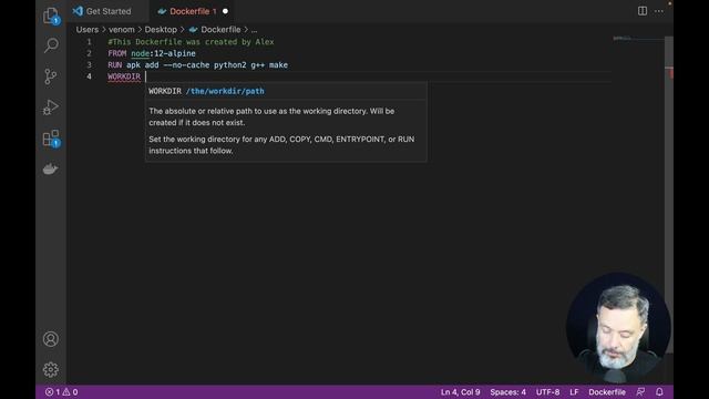 Creating a Dockerfile to your NodeJS application смотреть онлайн