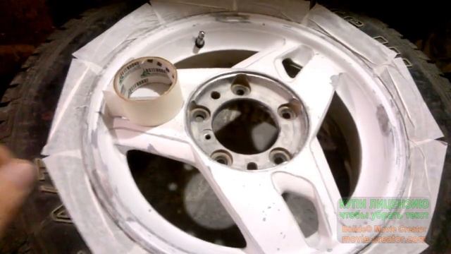 Покраска автомобильных дисков. смотреть онлайн