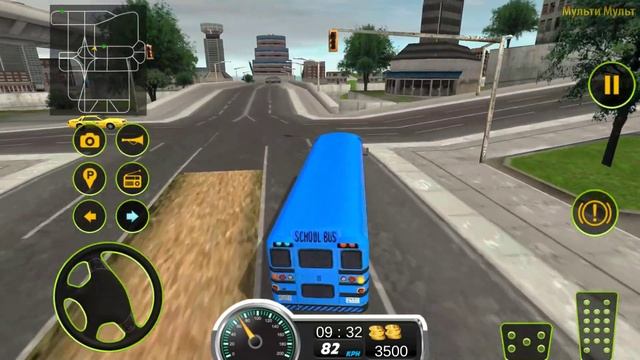 City Coach School Bus Driver Simulator 2019 - Best Android Gameplay смотреть онлайн