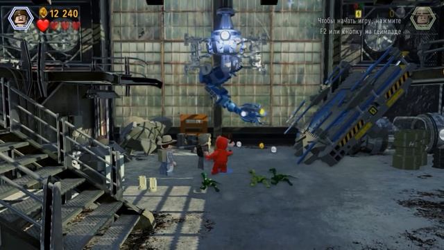 Lego Jurassic Park III Прохождение {часть 3} Инкубатор смотреть онлайн