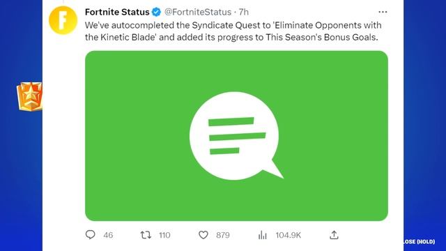 Fortnite FINALLY Autocompleted The Syndicate Quest To 'Eliminate Opponents with the Kinetic Blade'! смотреть онлайн