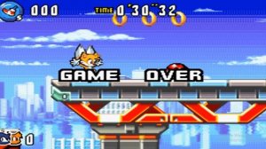 Game Over: Sonic Advance 3 (GBA)