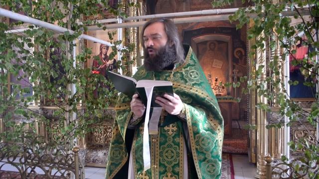 ДУХОВ ДЕНЬ. Проповедь в День Святого Духа. Священник Валерий Сосковец смотреть онлайн