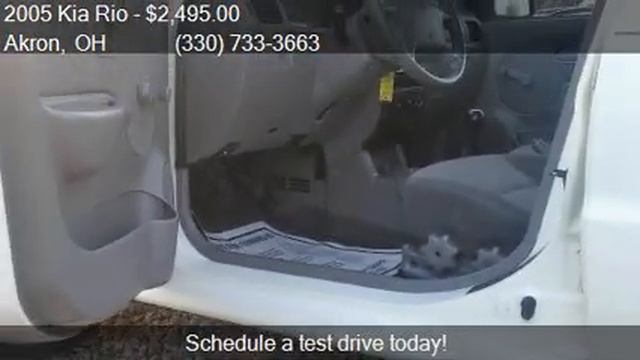 2005 Kia Rio Base 4dr Sedan for sale in Akron, OH 44312 at R смотреть онлайн