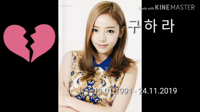 Минута молчания в память о Гу Харе (
구 하 라
) смотреть онлайн