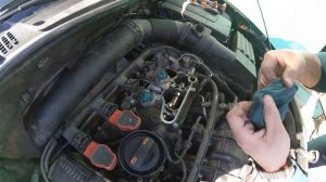 Skoda Octavia Scout А5 | Замена маслоотделителя. (КВКГ)