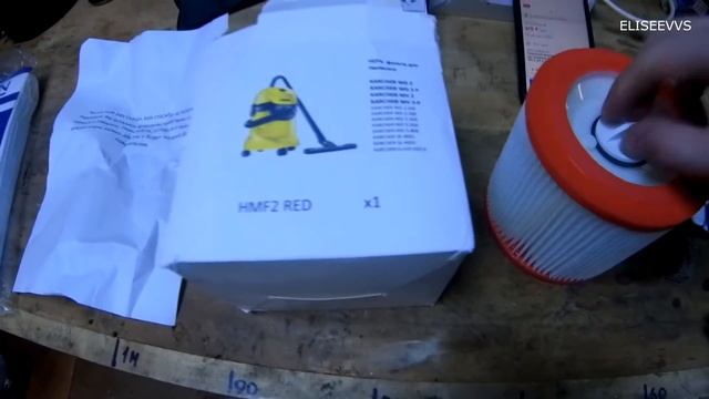 Патронный фильтр ROCK professional HMF2 для пылесосов Karcher WD 2, MV2, WD 2 200, WD 3, MV 3, WD 3 смотреть онлайн