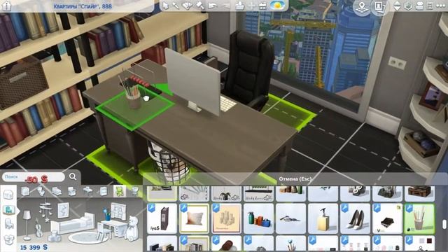 The Sims 4 | Обустройство кабинета и террасы смотреть онлайн