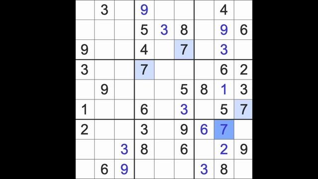 Sudoku solution – The Guardian 3 October 2023 Medium level смотреть онлайн
