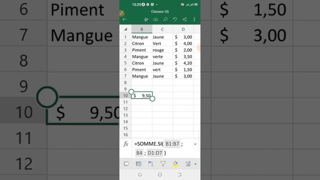 Différence entre SOMME.SI & SOMME.SI.ENS dans Microsoft Excel ~ Android, iOS & Windows OS @Alphorm смотреть онлайн