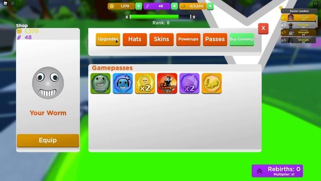 МОЙ ГИГАНТСКИЙ ЧЕРВЯК! / СИМУЛЯТОР ЧЕРВЯ / Wild Worms ROBLOX смотреть онлайн