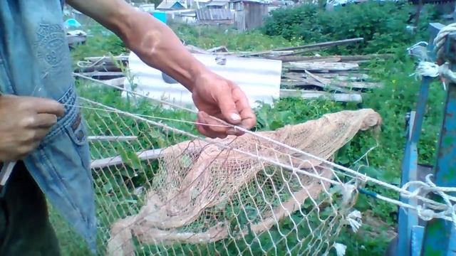 посадка рыболовной сети.лайфхак. смотреть онлайн