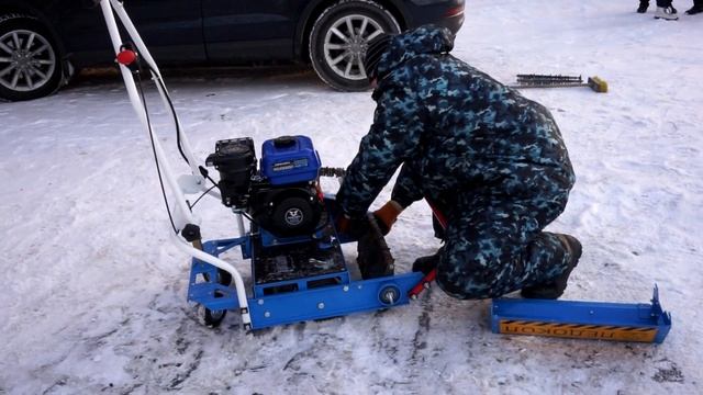 Тротуарный ледокол «НЕВА»: настройка смотреть онлайн