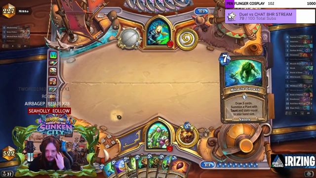 RANK 1 LEGEND GIANT KAZAKUSAN DRUID!!! | The BEST DECK for DRUID in the Sunken City??? | Hearthston смотреть онлайн